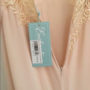 Mon Cheri blush gown